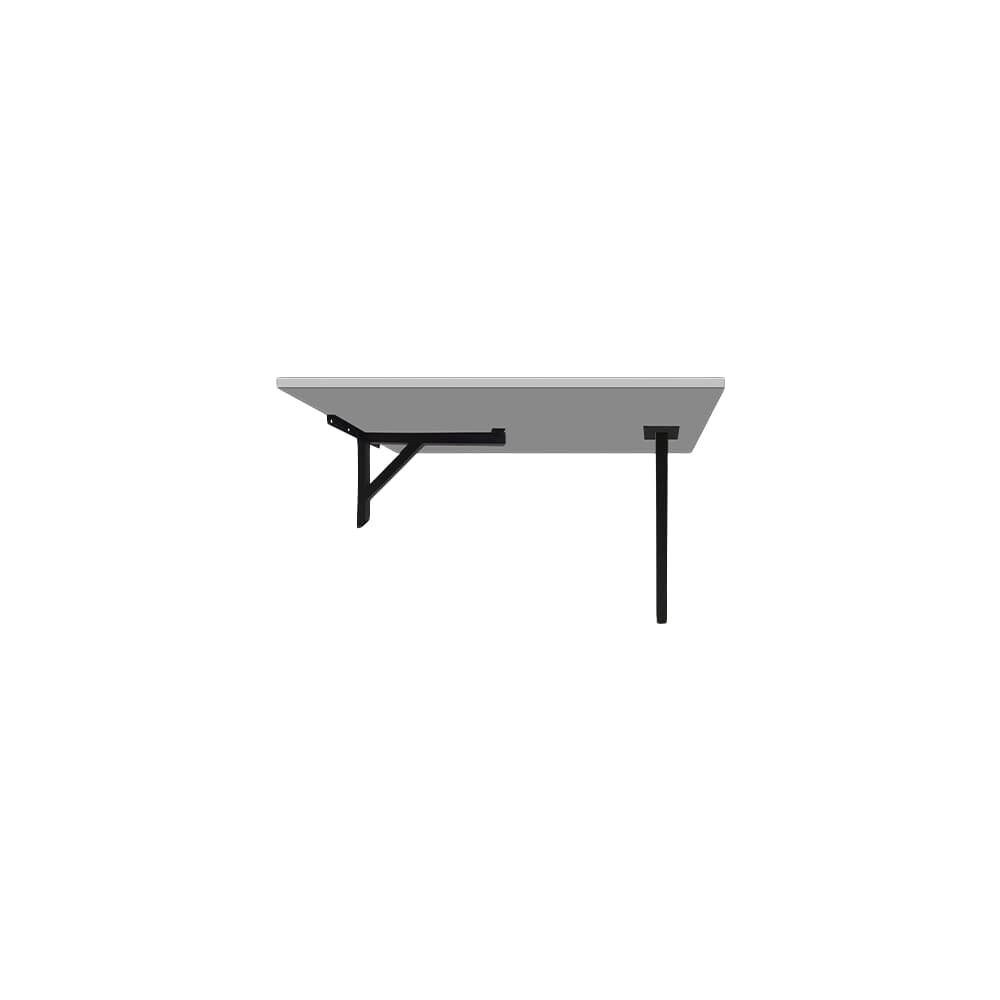 Black Cantilever Table Base
