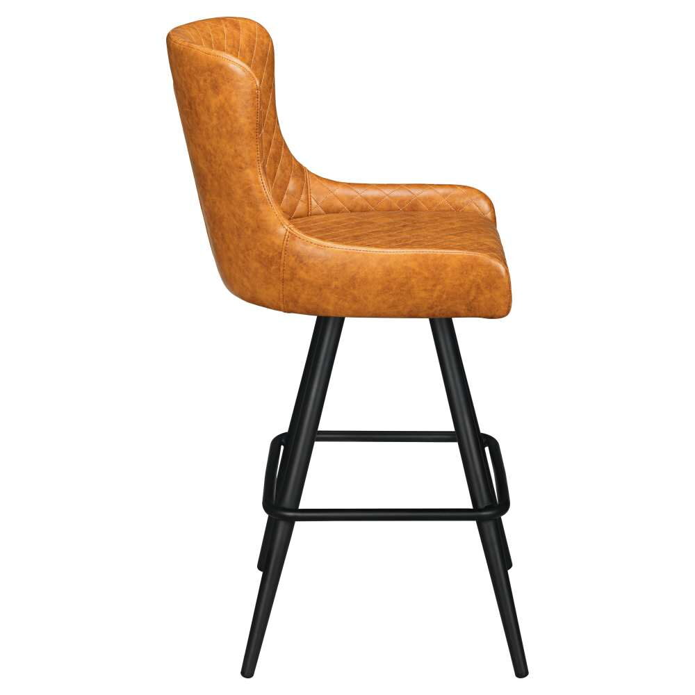Square Frame Savino Swivel Bar Stool
