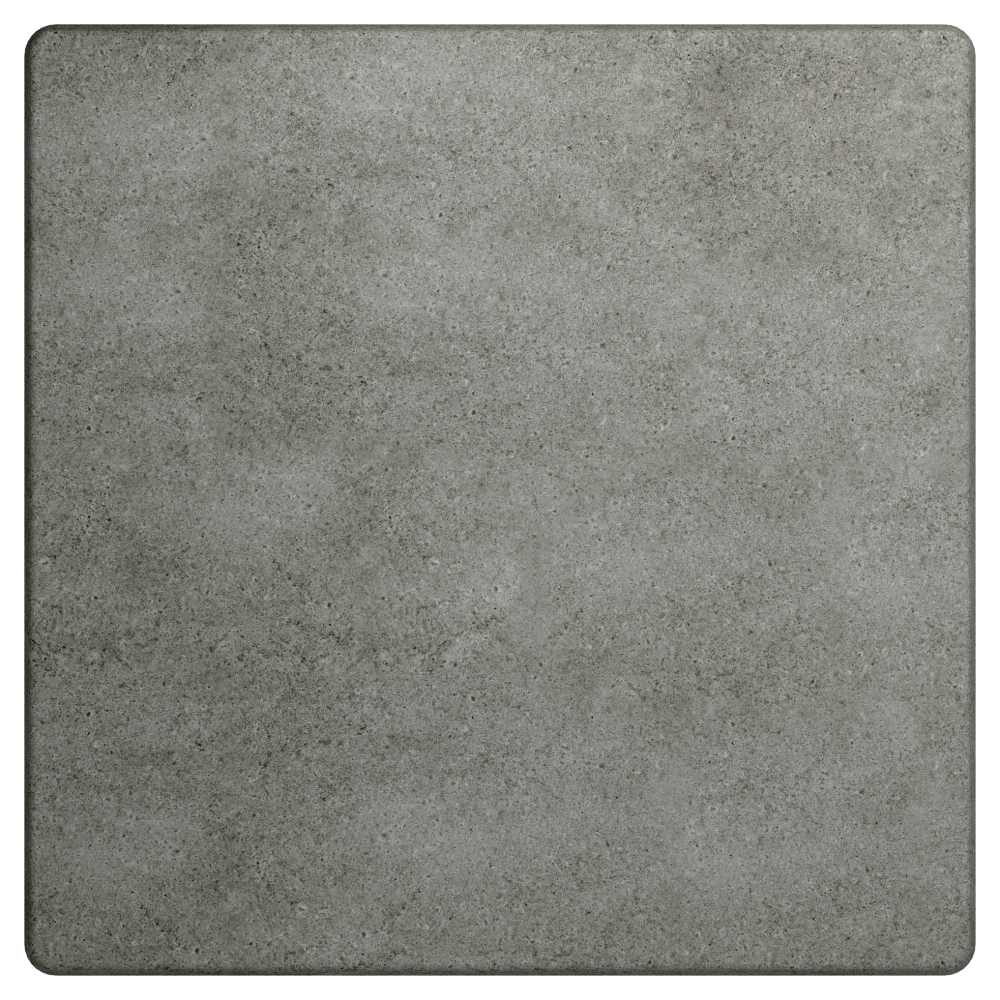 Concrete Gray Finish Resin Table Top