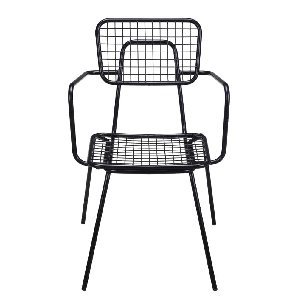 Outdoor Black Ollie Armchair