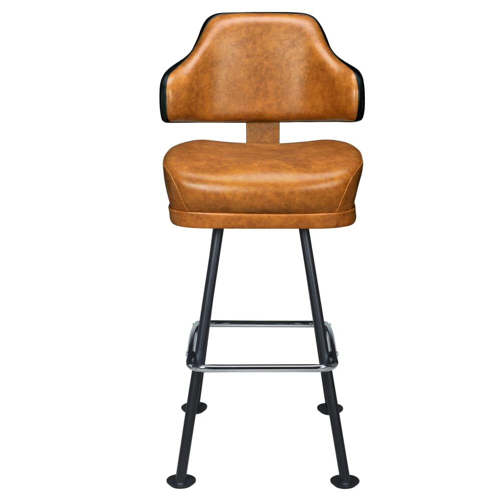 Arched-Oval Frame Gioco Casino Bucket Bar Stool