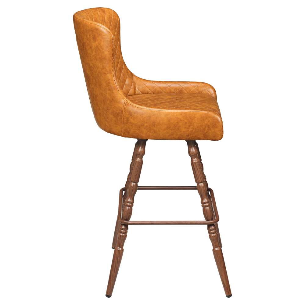 Vintage Frame Savino Swivel Bar Stool