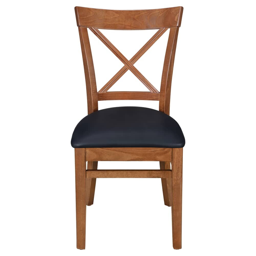 Wood Cross-Back Chair