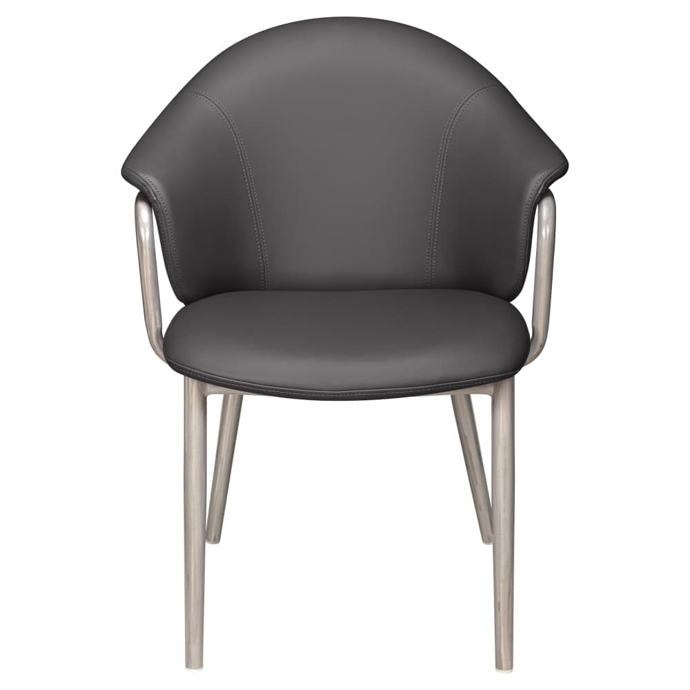Clear Coat Metal Kova Armchair