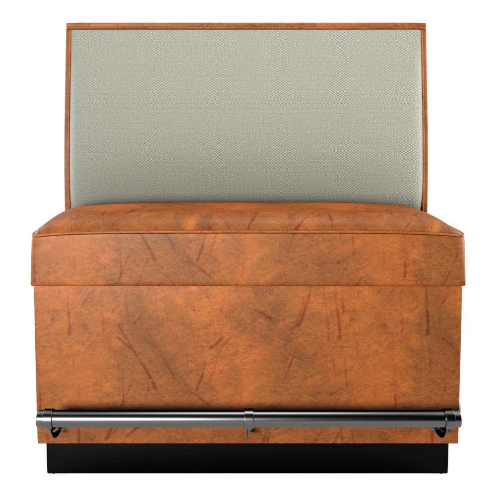 Bar-Height Plain-Back Booth