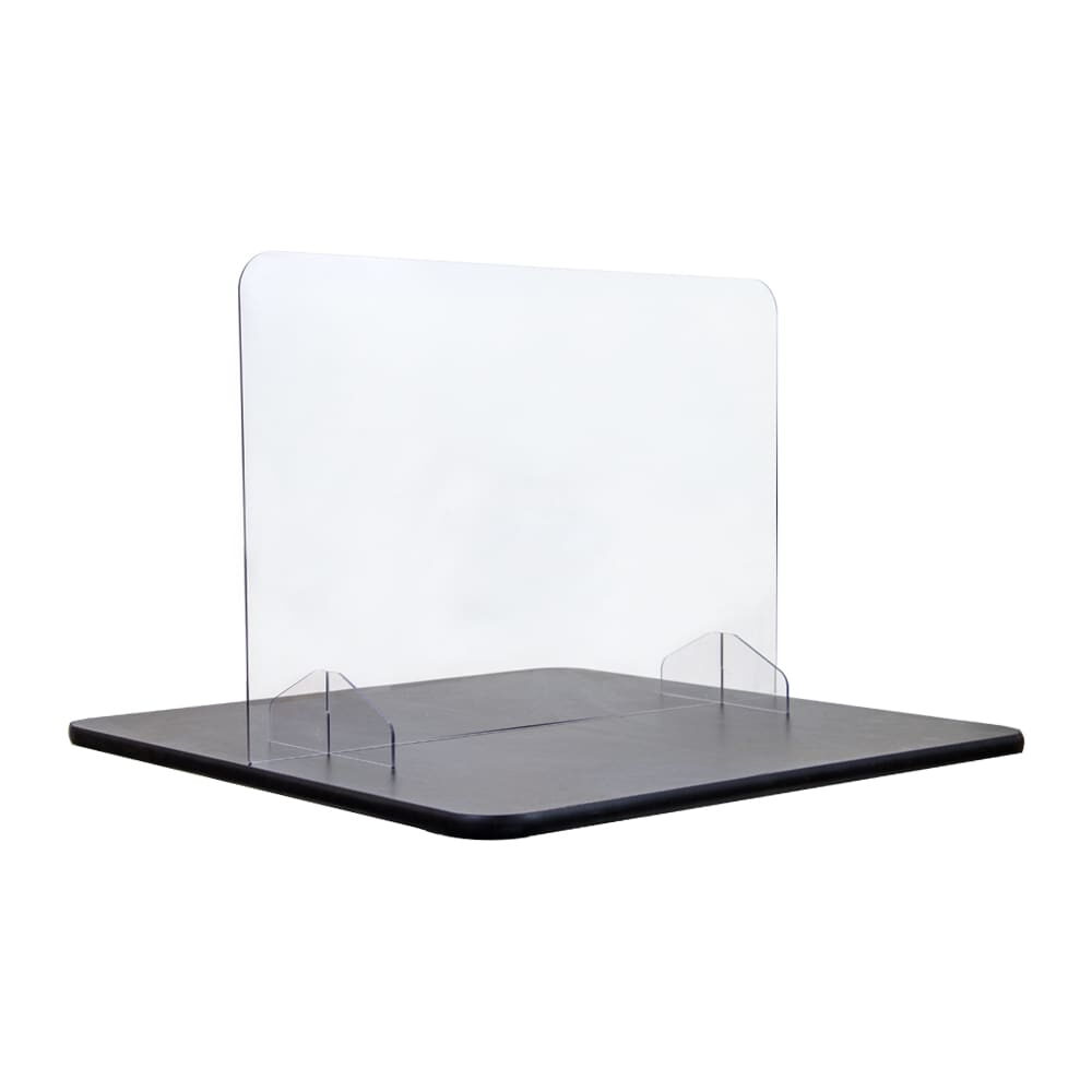 24" High Countertop Acrylic Shield