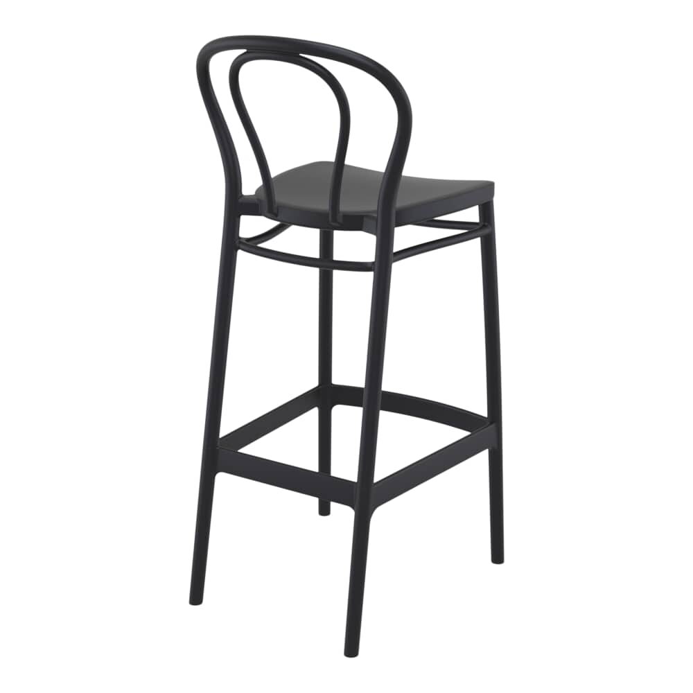 Resin Vienna Style Patio Bar Stool