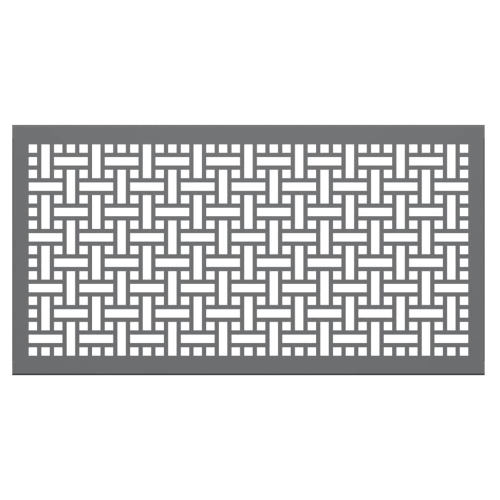 Square Design Pattern Patio Partition