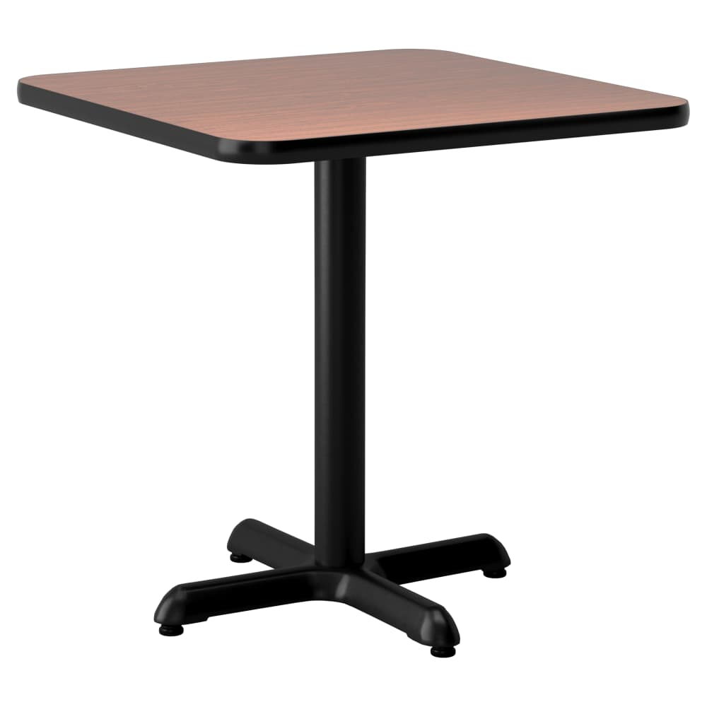 Oak and Walnut Laminate Reversible Table