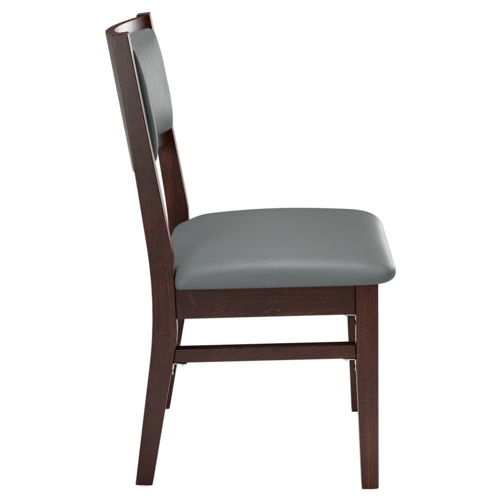 Padded Back Wood Stella Chair