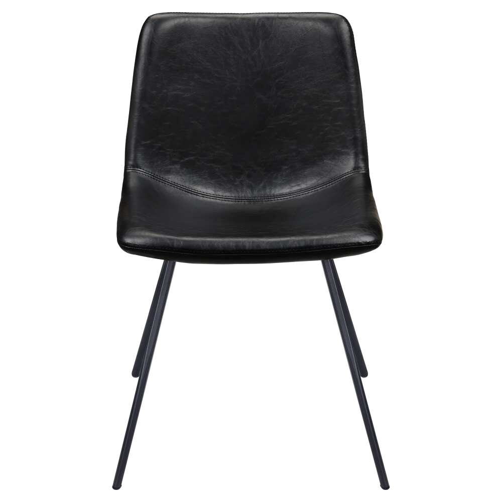 Black Finish Luna Metal Chair