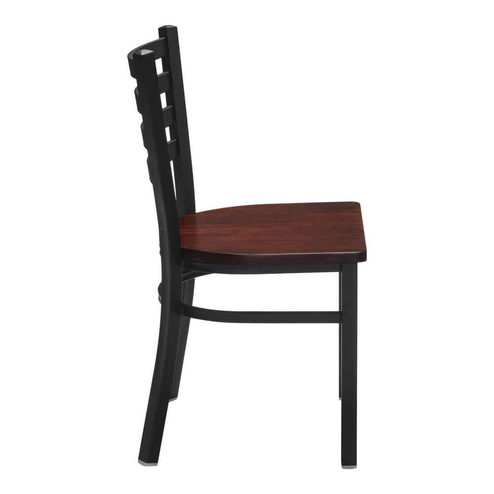 Ladder-Back Metal Chair