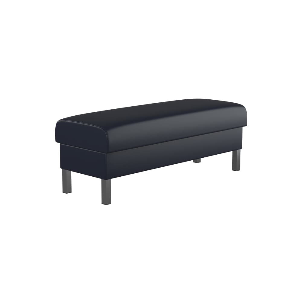 Metal Legs Plain Waiting Bench