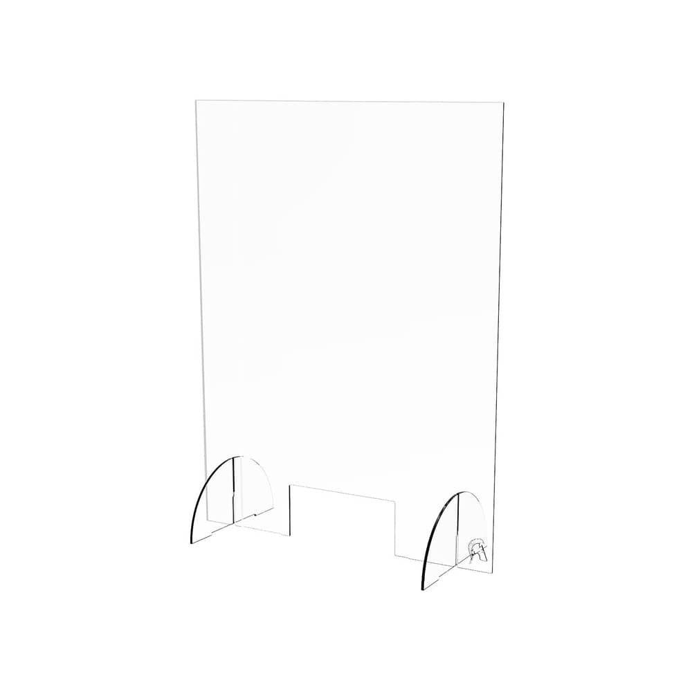 36" High Countertop Acrylic Shield